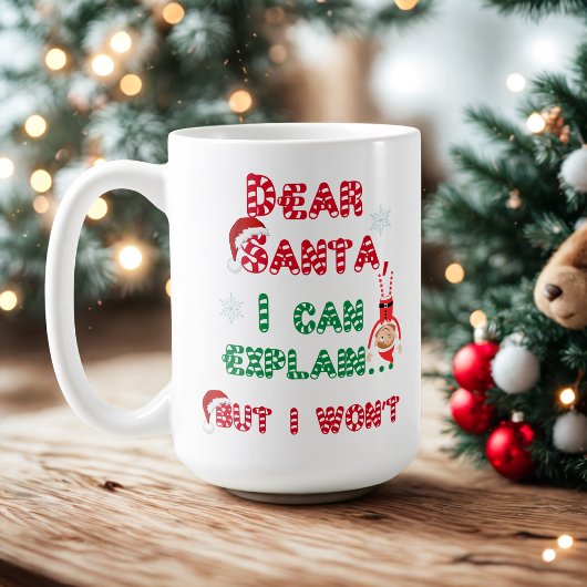 悪い子サンタのクリスマス コーヒーマグカップ