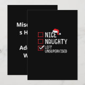 悪い子リスト 放置プレイ クリスマス (正面/裏面)