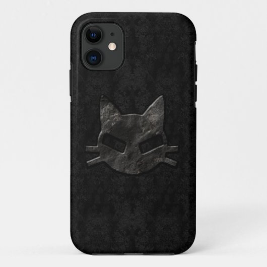 悪い子猫の黒のゴシック様式iPhone 5の場合 Case-Mate iPhoneケース (裏面)