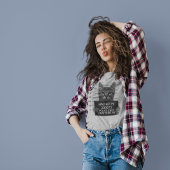 悪い子猫NYPD警察の逮捕の写真ギフトおもしろい Tシャツ