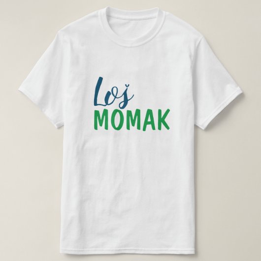 悪い子、ロシュ・モマク Tシャツ (デザイン正面)