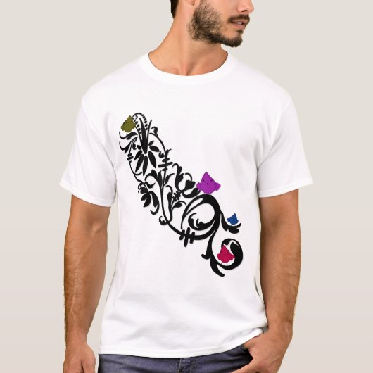 悪い小鳥 Tシャツ (正面)