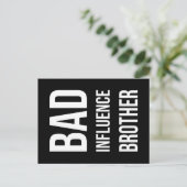 悪い影響を与える兄弟 ポストカード (スタンド正面)