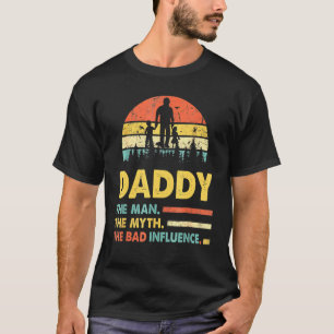 悪い影響を与える父親D神話のパパ Tシャツ