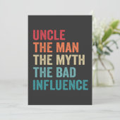 悪い影響を持つ神話の男のおもしろい叔父 シーズンカード (スタンド正面)