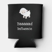 悪い影響パーソナライズされたかわいい子羊 缶クーラー (正面)