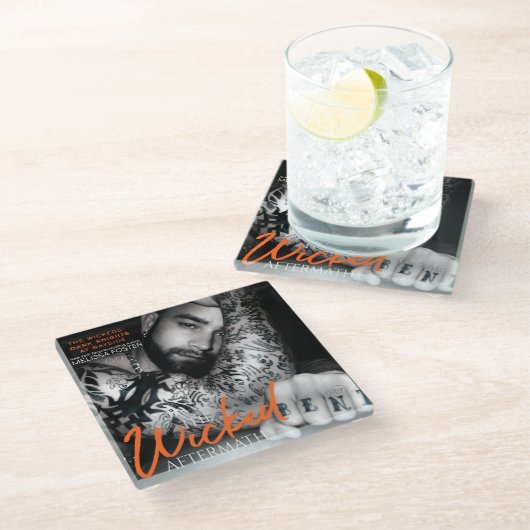 悪い後遺症コースター ガラスコースター (アングル)