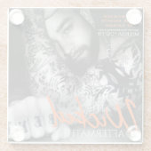 悪い後遺症コースター ガラスコースター (裏面)