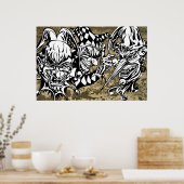 悪い怖いピエロ ポスター (キッチン)