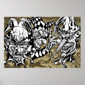 悪い怖いピエロ ポスター (正面)