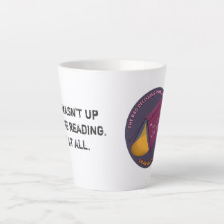 悪い意思決定ブッククラブ余分な大きなコーヒーマグ カフェラテマグ