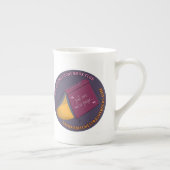 悪い意思決定ブッククラブ余分な大きなコーヒーマグ ボーンチャイナマグカップ (右)