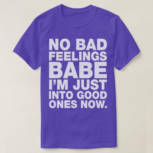 悪い感覚は今すぐ良い人に私を呼び込む Tシャツ (デザイン正面)