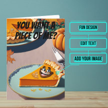 悪い感謝祭に行ったカボチャおもしろいパイ