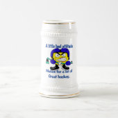 悪い態度のマグ ビールジョッキ (中央)