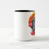 "悪い態度"のマグ マグカップ (中央)