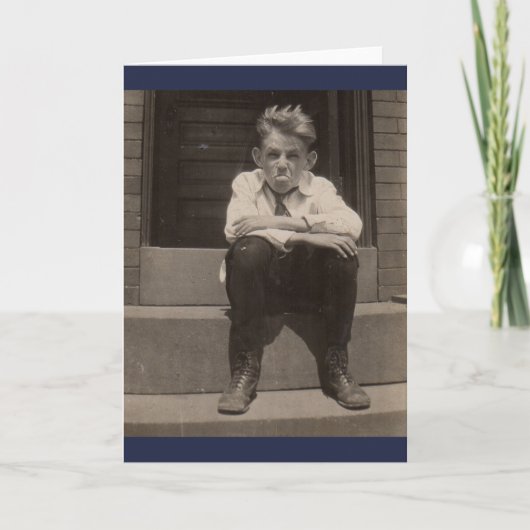 悪い態度 カード (正面)