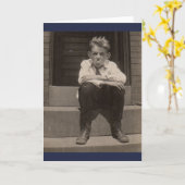 悪い態度 カード (黄色い花)