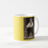 悪い態度 コーヒーマグカップ (正面右)