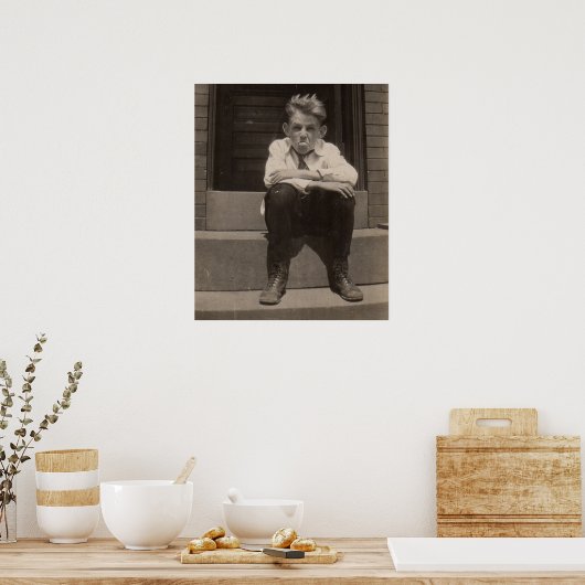 悪い態度 ポスター (キッチン)