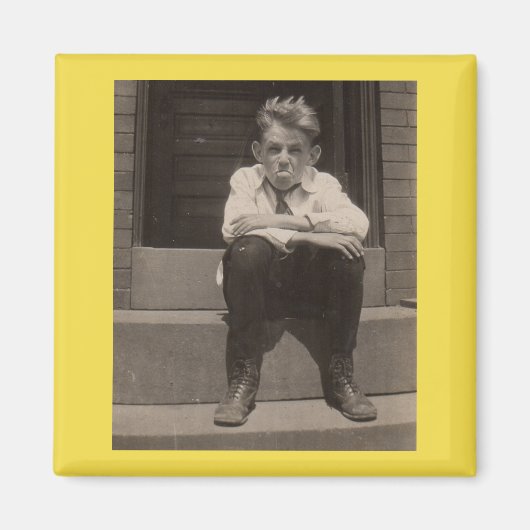 悪い態度 マグネット (正面)