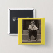 悪い態度 缶バッジ (正面&裏面)