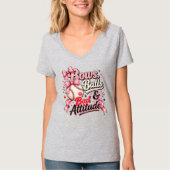 悪い態度  Tシャツ (正面)