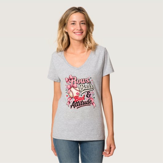 悪い態度 Tシャツ (正面フル)