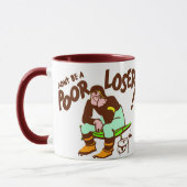 悪い敗者のマグがあないで下さい マグカップ (左)