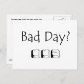 悪い日か。 ポストカード (正面/裏面)
