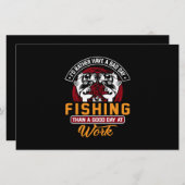 悪い日の魚釣りが欲しい 便箋 (正面/裏面)