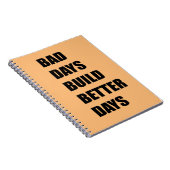 悪い日より良い日を構築 ノートブック (右側)