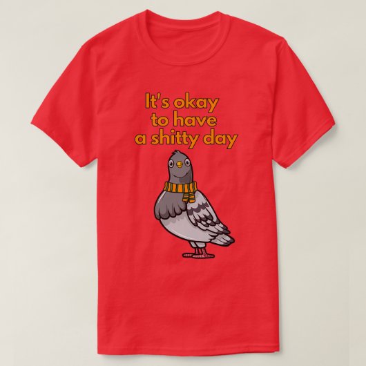 悪い日を過ごしても大丈夫 Tシャツ (デザイン正面)