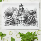 悪い日を過ごして間違った日を取った キッチンタオル (折り畳み)