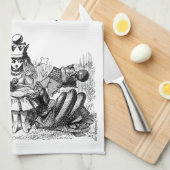 悪い日を過ごして間違った日を取った キッチンタオル (四つ折り)