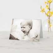 悪い日を過すこと カード (黄色い花)