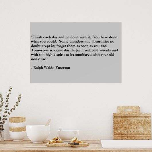 悪い日を？ ポスター (キッチン)