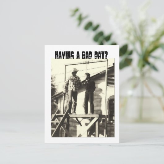 悪い日を？ ポストカード (スタンド正面)