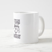 悪い日魚釣り ジャンボコーヒーマグカップ (正面右)