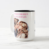 悪い日 ツートーンマグカップ (正面左)