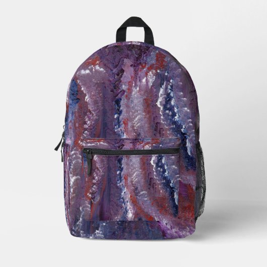 悪い日 プリントバックパック (正面)