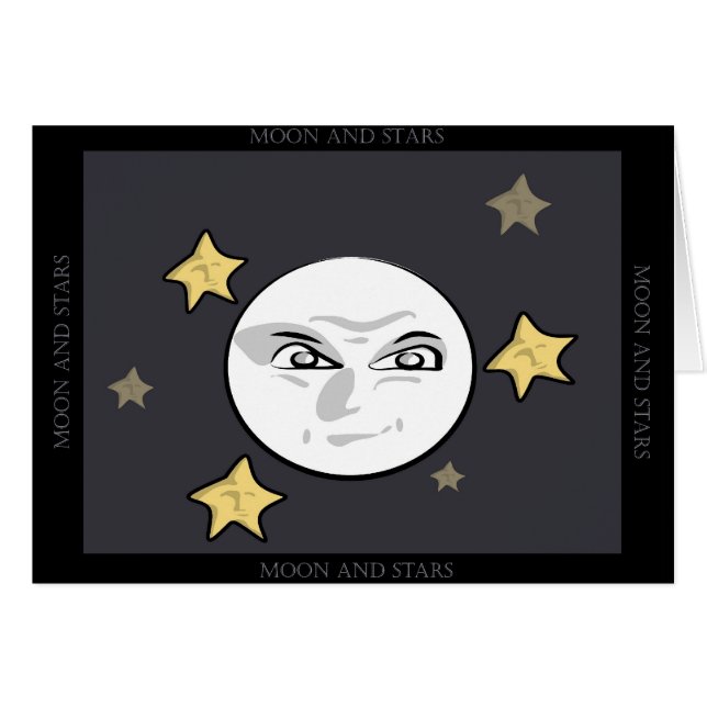 悪い月および星の上昇 (正面横)