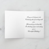 悪い月の上昇のバースデー・カード カード (内部)