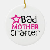 悪い母の職人 セラミックオーナメント (正面)