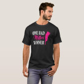悪い母親ランナーが一人 Tシャツ (正面フル)