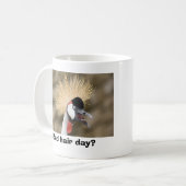 悪い毛日か。 コーヒーマグカップ (正面左)