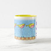 悪い毛日のマグ ツートーンマグカップ (中央)