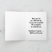 悪い毛日-カウボーイのParenting カード (内部)