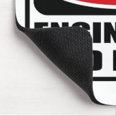 悪い気分のマウスパッドの警告エンジニア マウスパッド (コーナー)