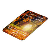 悪い気分 – 散歩に行く、やる気を起こさせる引用文 マグネット (左側)